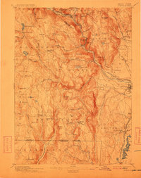 Download a high-resolution, GPS-compatible USGS topo map for Granville, MA (1912 edition)