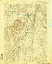 1886 Map of Greylock