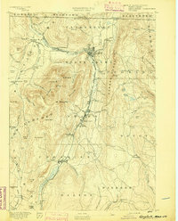 1891 Map of Greylock