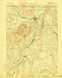1893 Map of Greylock