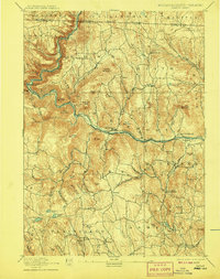 Download a high-resolution, GPS-compatible USGS topo map for Hawley, MA (1908 edition)