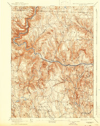 Download a high-resolution, GPS-compatible USGS topo map for Hawley, MA (1942 edition)