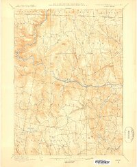 1886 Map of Hawley