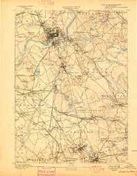 Download a high-resolution, GPS-compatible USGS topo map for Lawrence, MA (1897 edition)