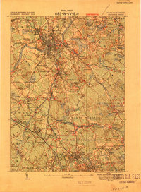 Download a high-resolution, GPS-compatible USGS topo map for Lawrence, MA (1918 edition)