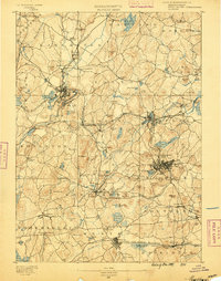 1889 Map of Marlboro