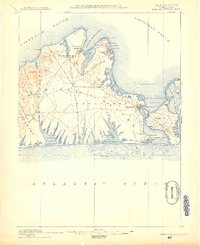 1887 Map of Marthas Vineyard
