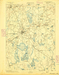 1888 Map of Middleboro