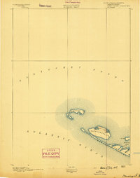 1889 Map of Muskeget