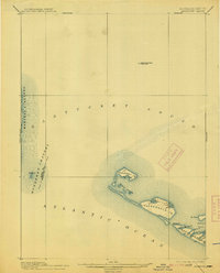 preview thumbnail of historical topo map of Nantucket County, MA in 1899