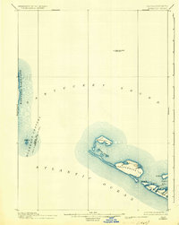 preview thumbnail of historical topo map of Nantucket County, MA in 1899