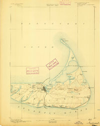 1893 Map of Nantucket