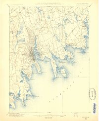 1885 Map of New Bedford