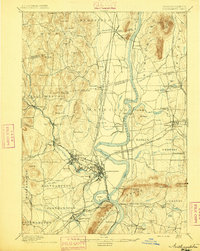 1895 Map of Northampton