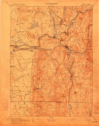 Download a high-resolution, GPS-compatible USGS topo map for Palmer, MA (1912 edition)