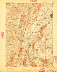 1897 Map of Pittsfield, MA