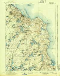 preview thumbnail of historical topo map of Plymouth County, MA in 1894