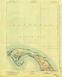 preview thumbnail of historical topo map of Barnstable County, MA in 1898