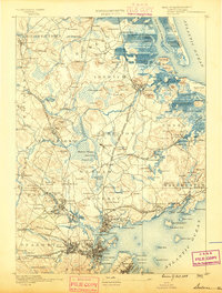 1888 Map of Salem