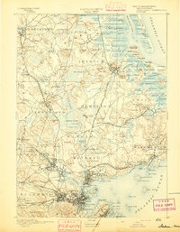 Download a high-resolution, GPS-compatible USGS topo map for Salem, MA (1893 edition)