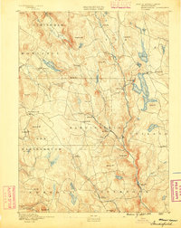 1888 Map of Sandisfield