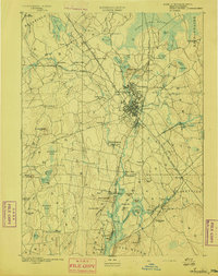 1893 Map of Taunton