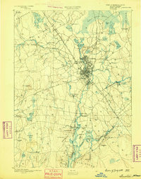 1888 Map of Taunton