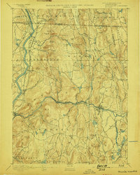 preview thumbnail of historical topo map of Franklin County, MA in 1894