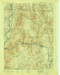 Download a high-resolution, GPS-compatible USGS topo map for Warwick, MA (1928 edition)