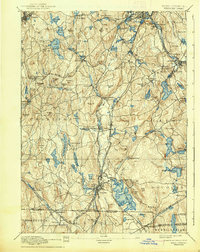 preview thumbnail of historical topo map of Worcester County, MA in 1892