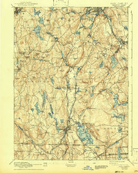 preview thumbnail of historical topo map of Worcester County, MA in 1892