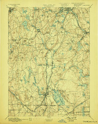 Download a high-resolution, GPS-compatible USGS topo map for Webster, MA (1899 edition)