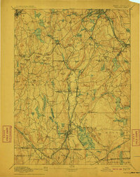 Download a high-resolution, GPS-compatible USGS topo map for Webster, MA (1911 edition)