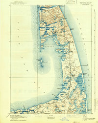 Download a high-resolution, GPS-compatible USGS topo map for Wellfleet, MA (1942 edition)