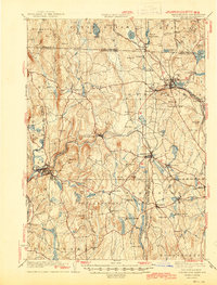 Download a high-resolution, GPS-compatible USGS topo map for Winchendon, MA (1945 edition)