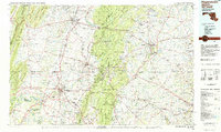 preview thumbnail of historical topo map of Hagerstown, MD in 1983