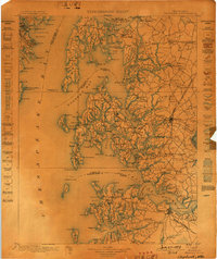 1898 Map of Choptank