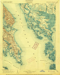 Download a high-resolution, GPS-compatible USGS topo map for St Marys, MD (1915 edition)