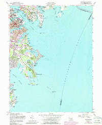 Download a high-resolution, GPS-compatible USGS topo map for Annapolis, MD (1988 edition)