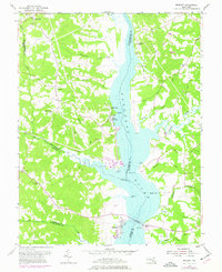 Download a high-resolution, GPS-compatible USGS topo map for Benedict, MD (1977 edition)