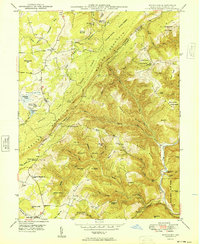 Download a high-resolution, GPS-compatible USGS topo map for Bittinger, MD (1949 edition)