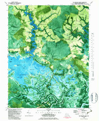 Download a high-resolution, GPS-compatible USGS topo map for Blackwater River, MD (1983 edition)