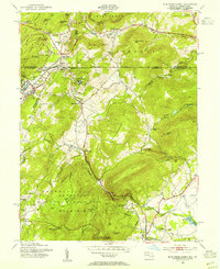 Download a high-resolution, GPS-compatible USGS topo map for Blue Ridge Summit, MD (1955 edition)