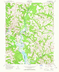 Download a high-resolution, GPS-compatible USGS topo map for Bristol, MD (1965 edition)