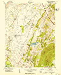 Download a high-resolution, GPS-compatible USGS topo map for Buckeystown, MD (1953 edition)