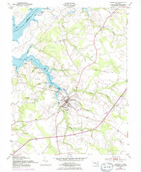 Download a high-resolution, GPS-compatible USGS topo map for Centreville, MD (1976 edition)