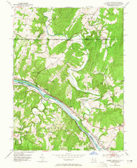 Download a high-resolution, GPS-compatible USGS topo map for Cherry Run, MD (1965 edition)