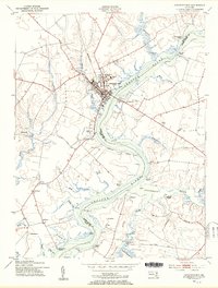 Download a high-resolution, GPS-compatible USGS topo map for Chestertown, MD (1955 edition)