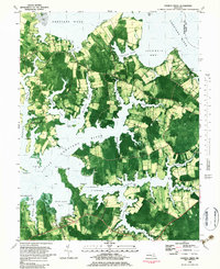 Download a high-resolution, GPS-compatible USGS topo map for Church Creek, MD (1982 edition)