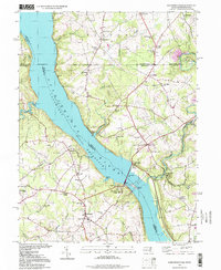 preview thumbnail of historical topo map of Cecil County, MD in 1995